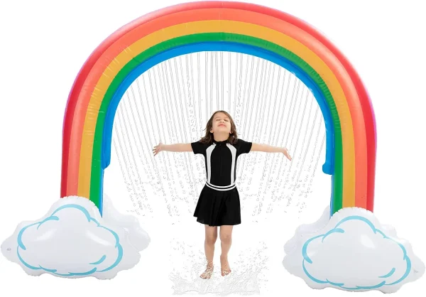 Kids Inflatable Rainbow Sprinkler