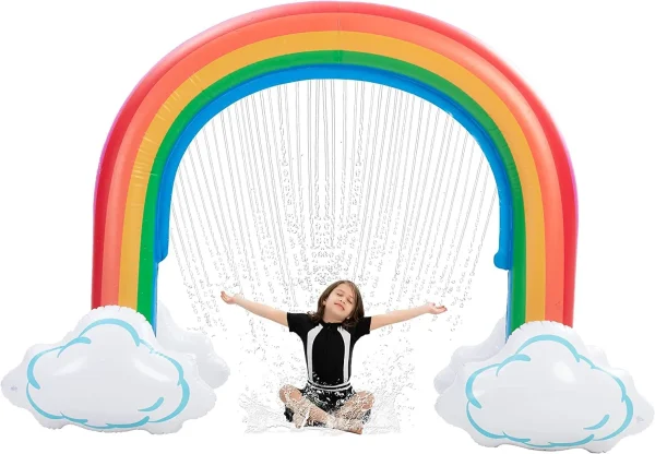 Kids Inflatable Rainbow Sprinkler