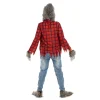 Kids Red Werewolf Costume with Mask