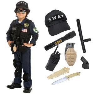 Kids SWAT Halloween Costume