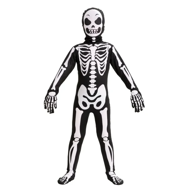 Kids Scary Skeleton Halloween Costume