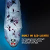 LED Light Up Halloween Cocoon Corpse 72in