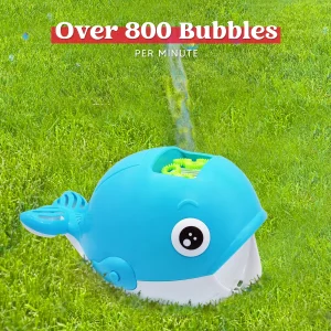 Automatic Whale Bubble Machine Blower