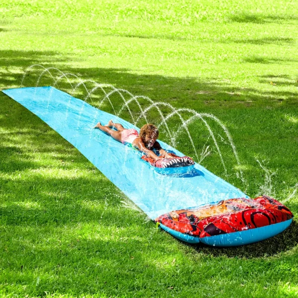 Lawn Water Slide with Board-SLOOSH