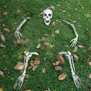 Life Size Groundbreaker Skeleton Halloween Decorations