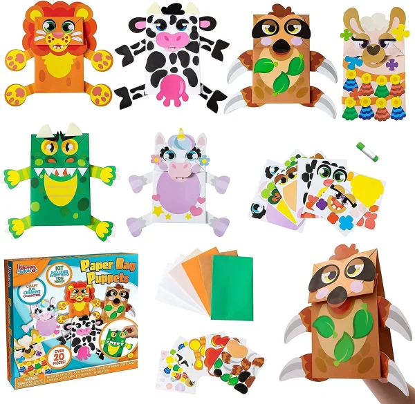Make Your Own Puppet Kit,  6 Designs