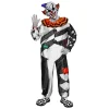 Adult Unisex Creepy Deluxe Scary Clown Halloween Costume