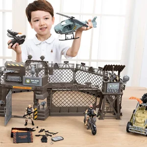 Military Base Toy Set