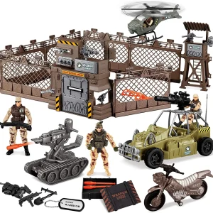 Military Base Toy Set