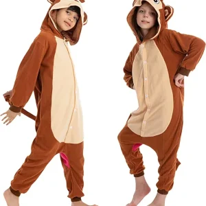 Kids Monkey Halloween Pajamas