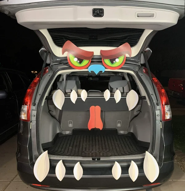 Monster Trunk or Treat Car Decoration