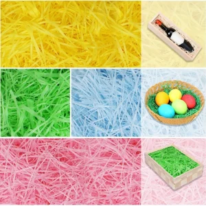 1000g Multicolor Rainbow Easter Grass Paper Shred 36oz