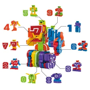 10pcs Number Bots Toys for Kids