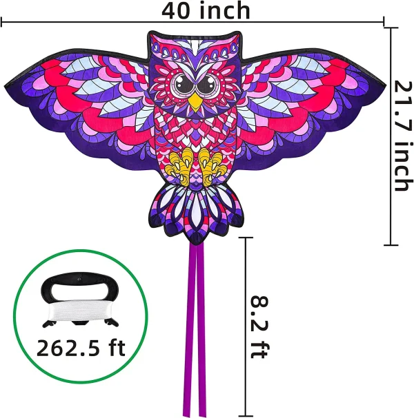 1Pcs Owl Kite