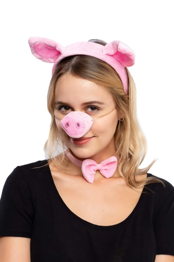 Pink Pig Halloween Accessories