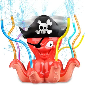 Pirate Octopus Water Sprinkler