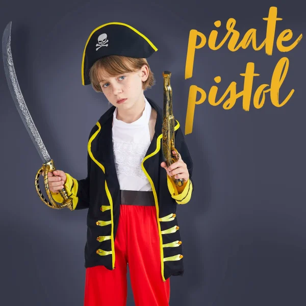 Pirate Sword and Pirate Pistol Set 28in and 16in