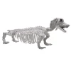 Posable Plastic Dog Skeleton Decoration 23in