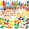 135pcs Kitchen Food Play Set with Fruit