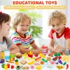 135pcs Kitchen Food Play Set with Fruit