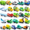 25pcs Pull Back Toy Cars and Trucks Vehicles Set