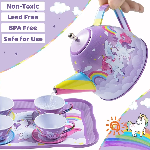 15pcs Unicorn Teapot Set