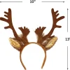 2pcs Reindeer Antler Headbands