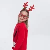 6pcs Christmas Headband Reindeer w/ Fancy Classes
