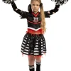 Girls Dead Cheerleader Halloween Costume