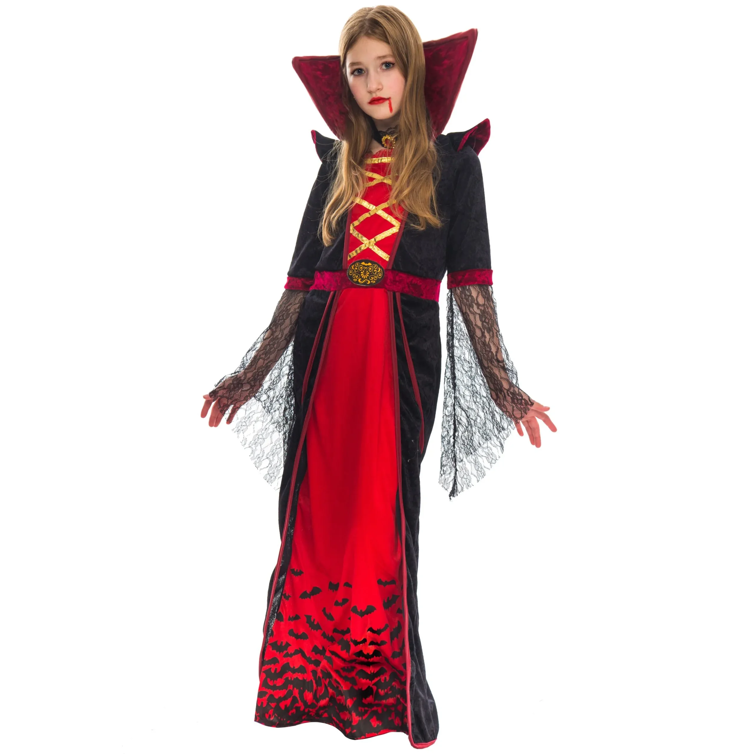 Girls Halloween Vampire Costume
