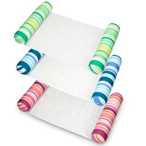 Colorful Strips Hammock with Net (Blue, Green, Purple) – SLOOSH