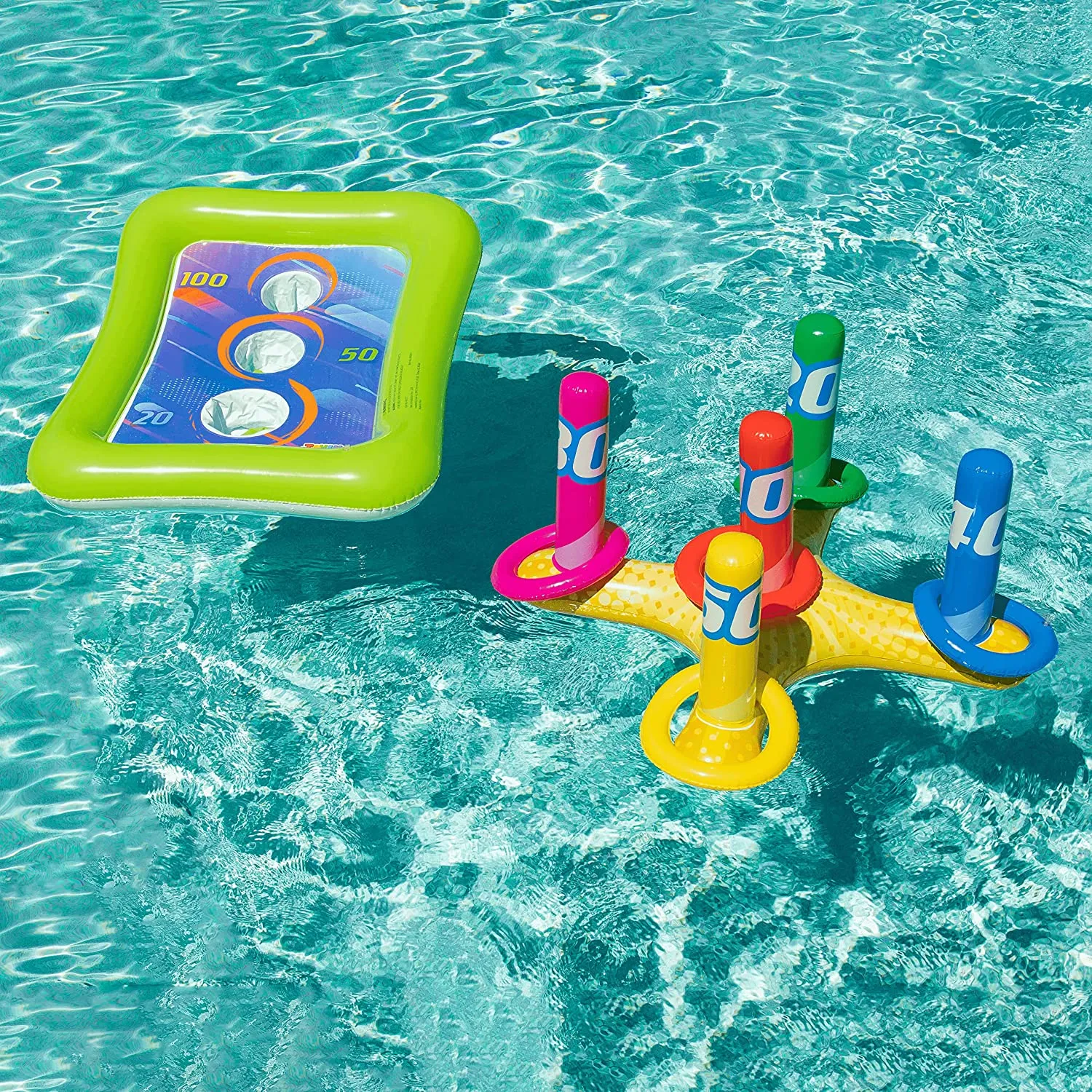 Inflatable Pool Toss Game Combo Set, 2 Sets – SLOOSH