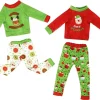 2pcs Christmas Ugly Sweater For Elf Doll