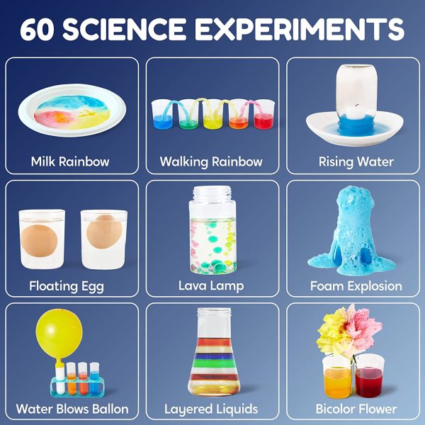 Amazing 60pcs Science Lab Kit for Kids