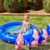 Inflatable Octopus Pool Splash Mat Sprinkler