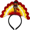 Set Of 2 Thanksgiving Turkey Headbands