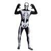 Mens Skin Skeleton Halloween Costume
