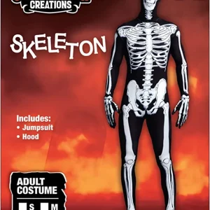 Mens Second Skin Skeleton Halloween Costume