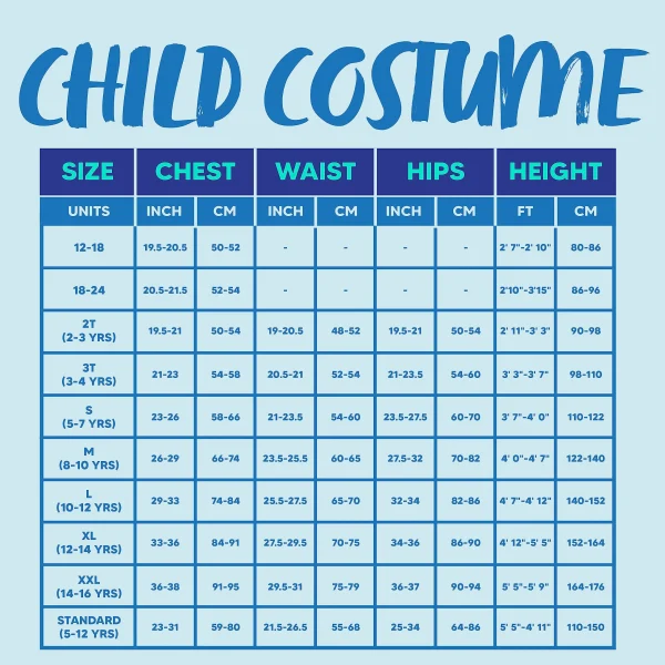 Kids Scary Skeleton Halloween Costume