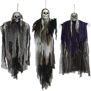 3pcs Skeleton Hanging Ghost Halloween Decoration