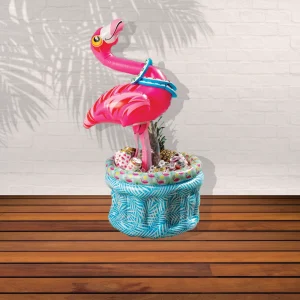 50 Inflatable Flamingo Cooler With Toss Rings – SLOOSH
