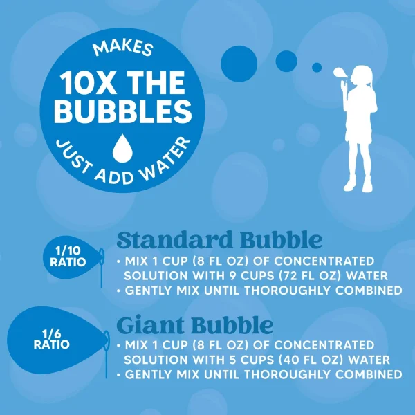 Concentrated Bubble Solution 100oz