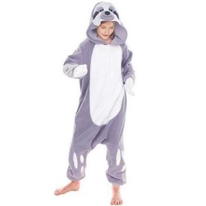 Sloth Animal Onesie Pajama Costume – Child