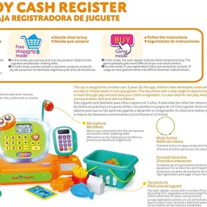 Kids Pretend Play Calculator Cash Register