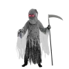 Kids Grim Reaper Halloween Costume with Glowing Eyes