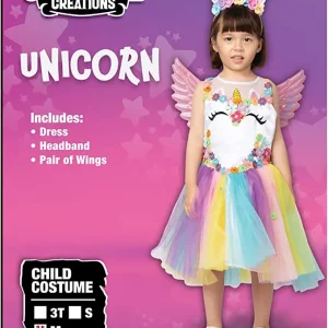 Girls Unicorn Princess Halloween Costume