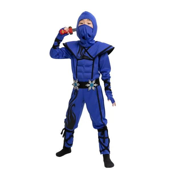 Kids Blue Ninja Costumes