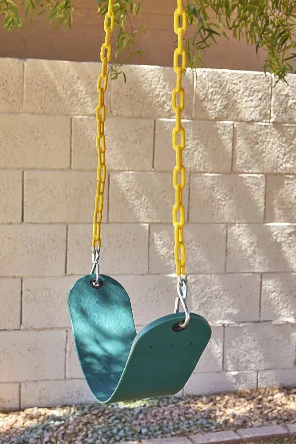 2pcs Green Heavy Duty Swing Seat with Chains 66in