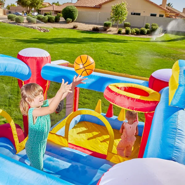 Inflatable Bounce House with Play Area