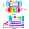 Rainbow Inflatable Jumper Bounce House